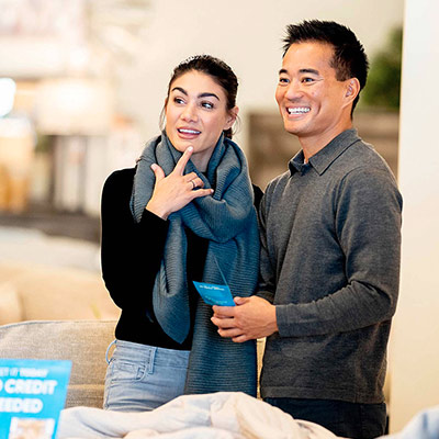 Couple in store